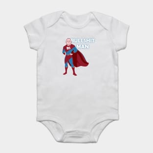 Karl Pilkington Bullshit Man Baby Bodysuit